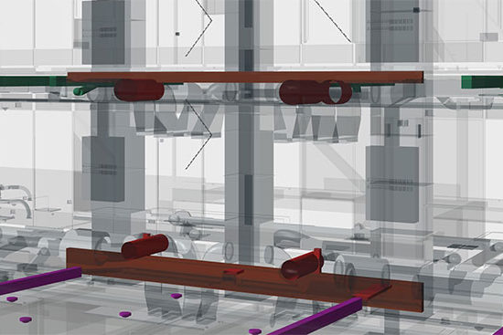 Lycée Chervé vue BIM Keops architecture